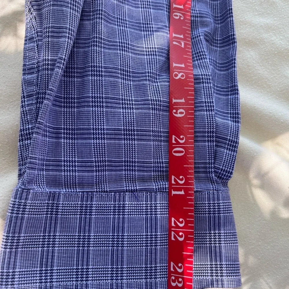 Michael Kors purple Checkered Shirt size XXL - Picture 6 of 7
